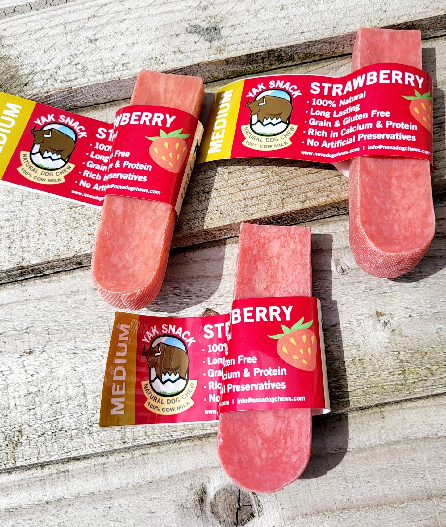 Strawberry Yak Bars