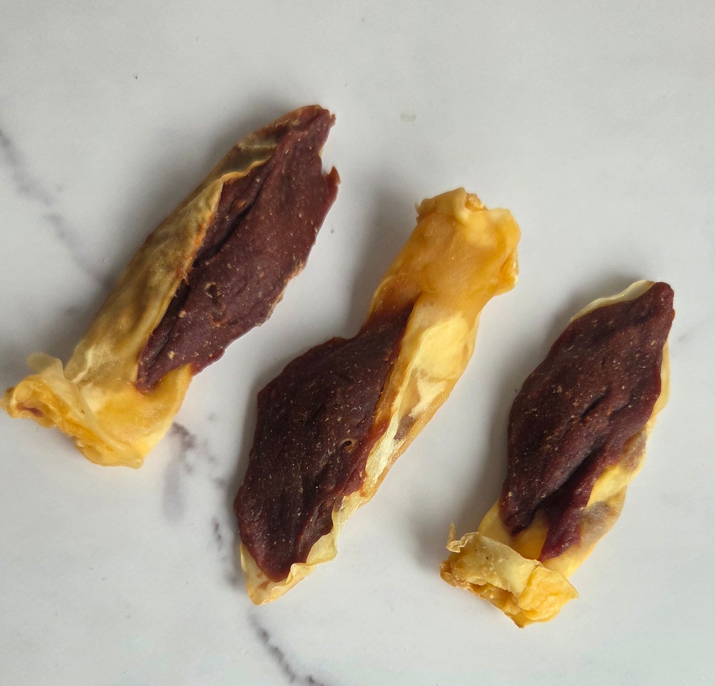 Rabbit Ears Wrapped in Beef