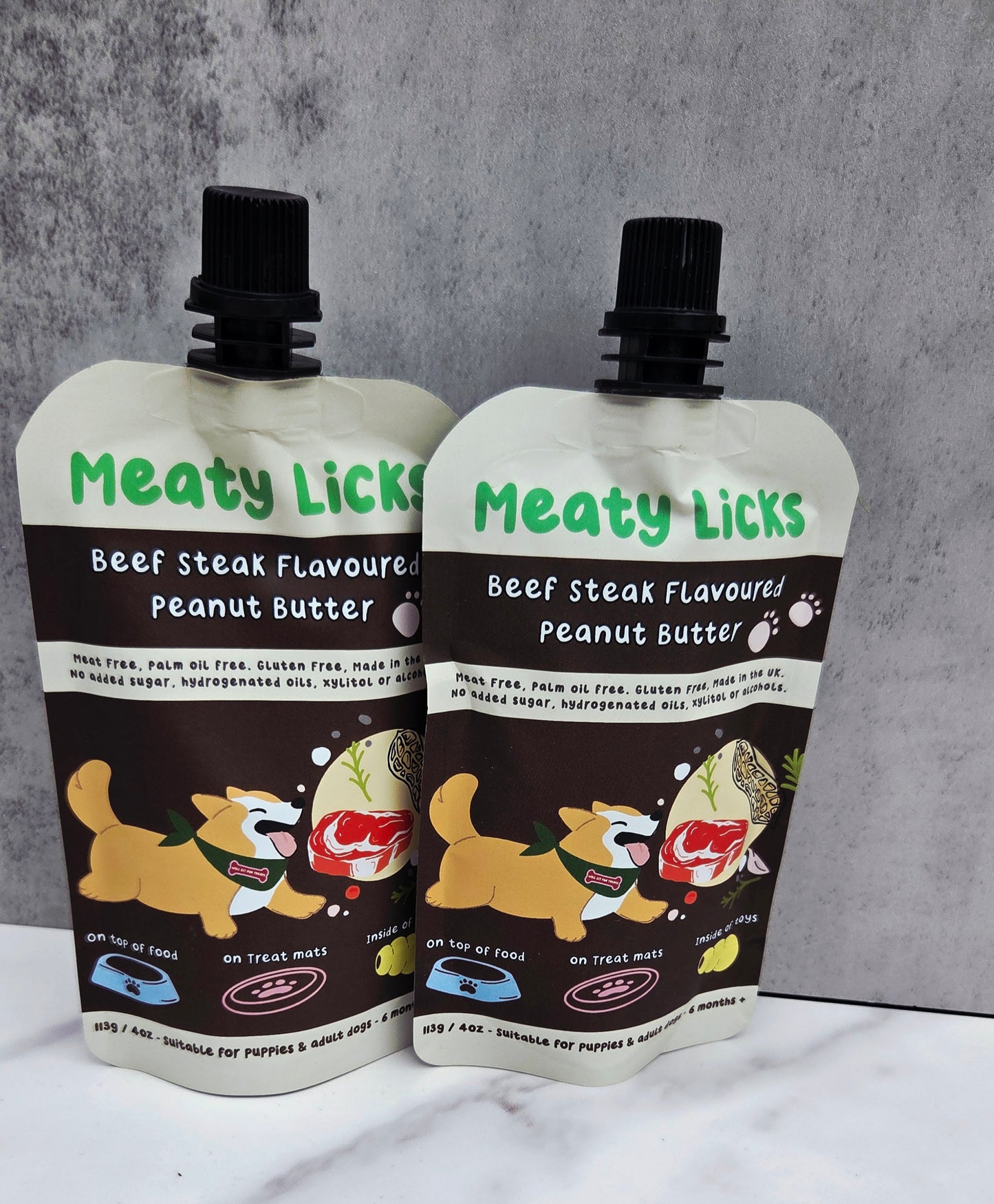 Meaty Licks Beef Halloween Peanut Butter