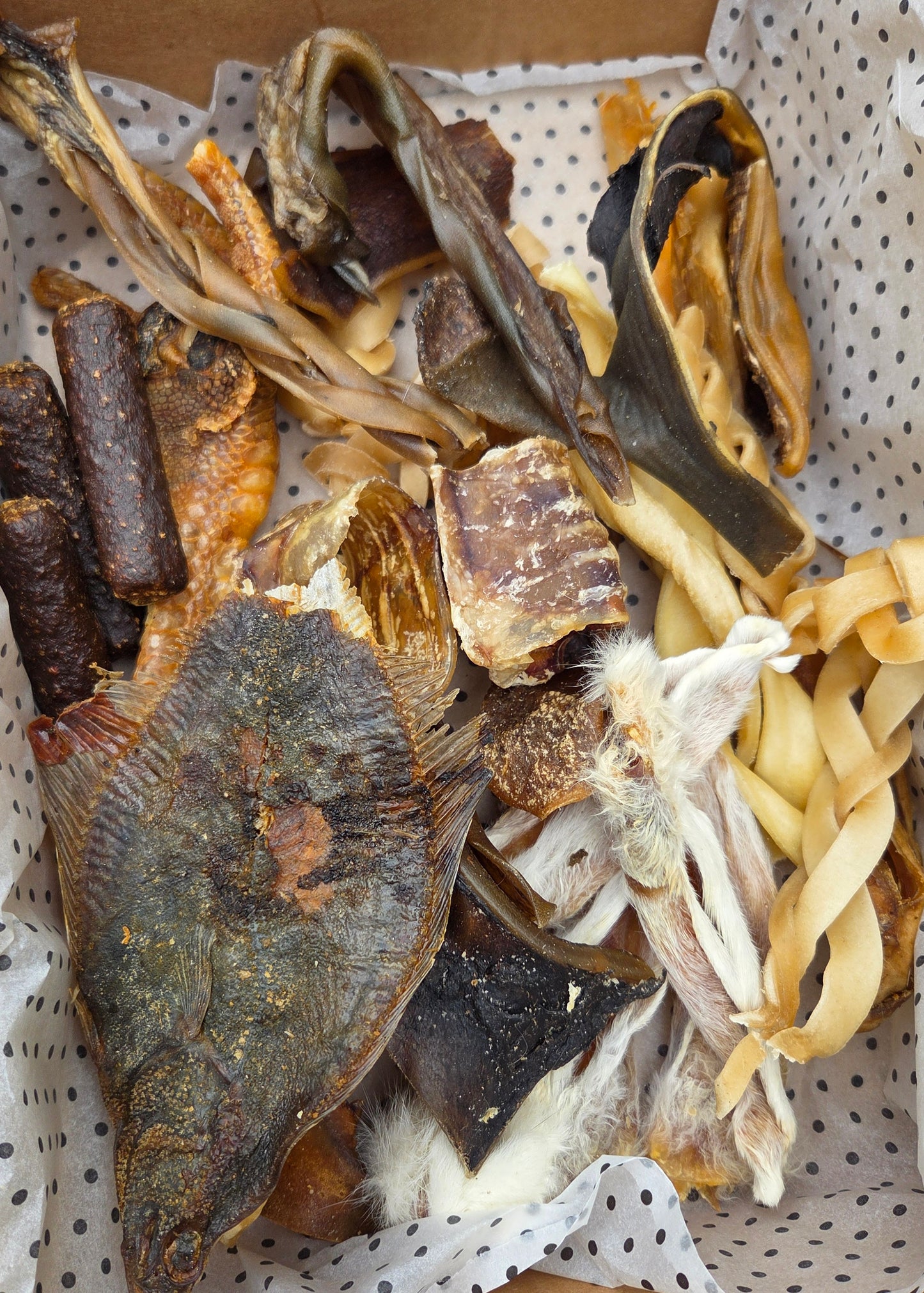 Cut Offs and Odd Shapes Natural Treat Box
