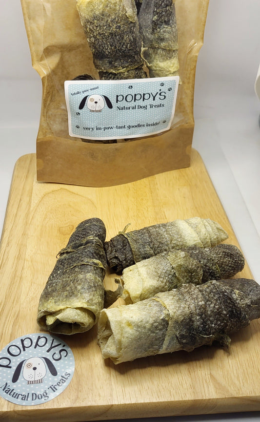 Cod Skin Rolls