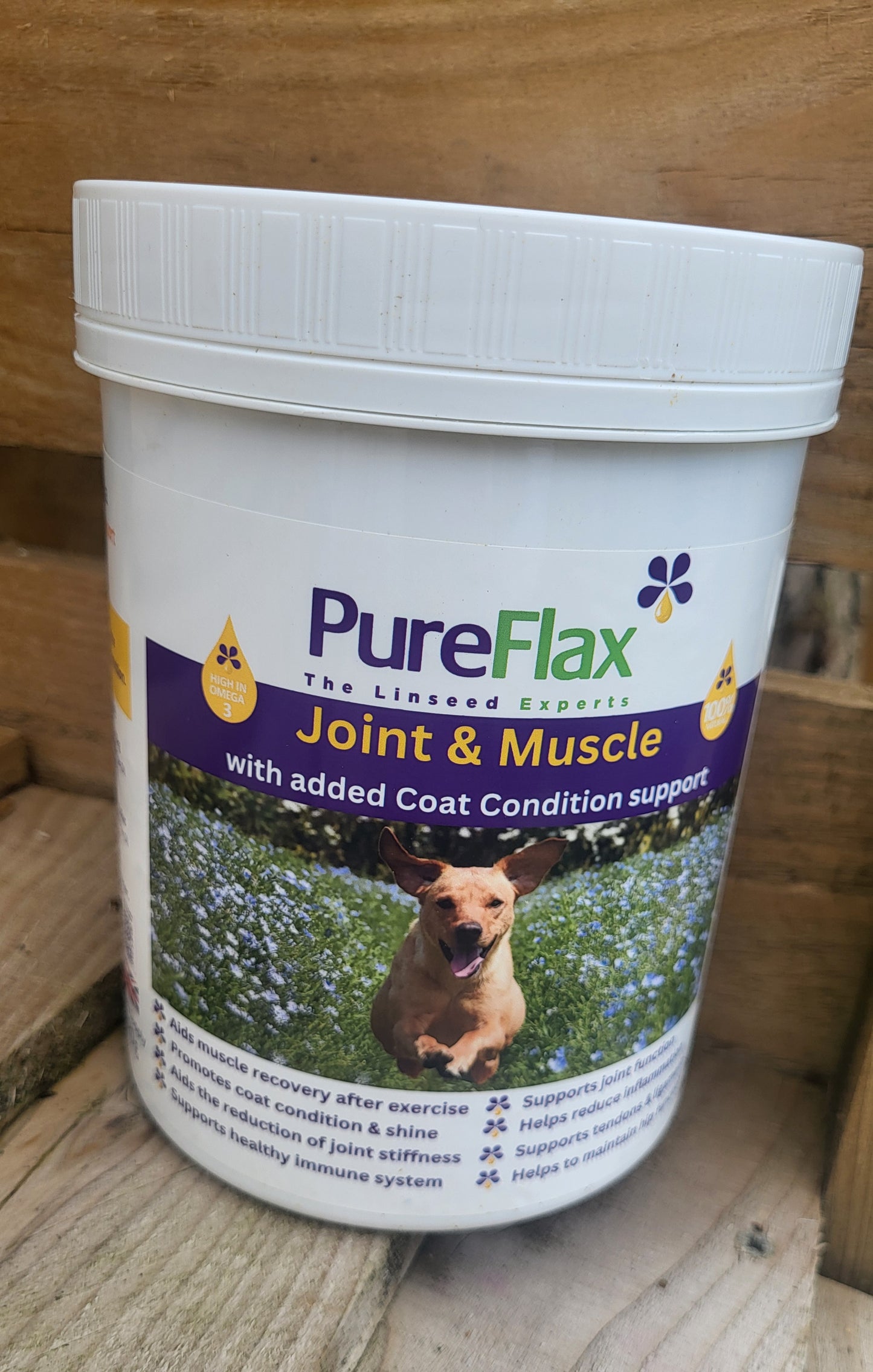 PureFlax Joint & Muscle with added coat condition – 620g