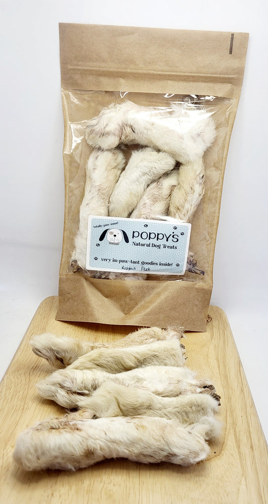 Rabbit Feet with Fur