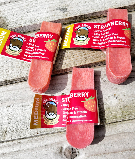 Strawberry Yak Bars