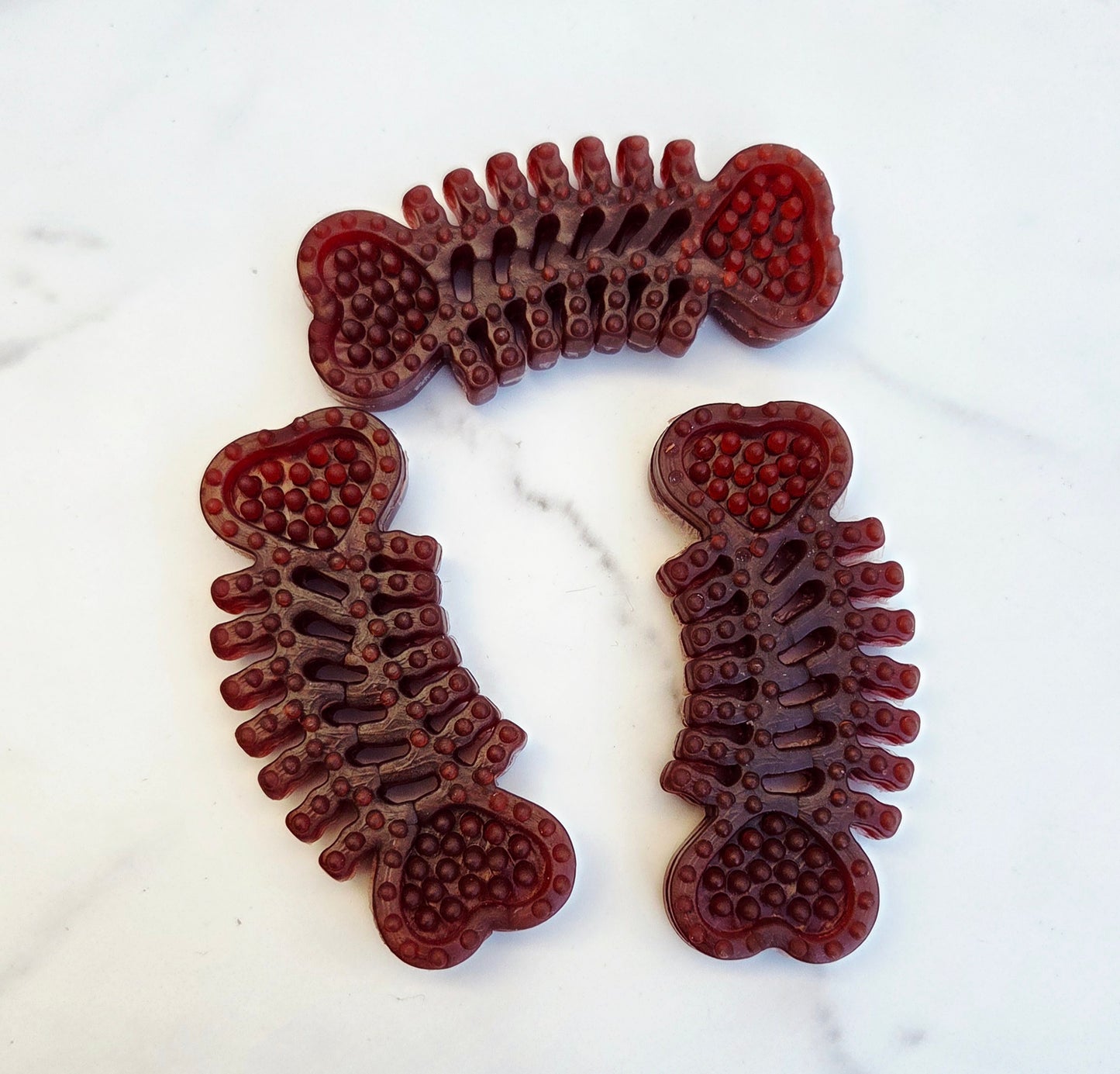 Strawberry and Beetroot Dental Bones