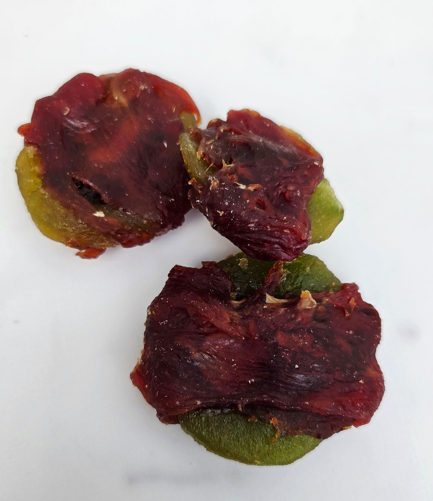 Kiwi Chunks wrapped in Duck Breast