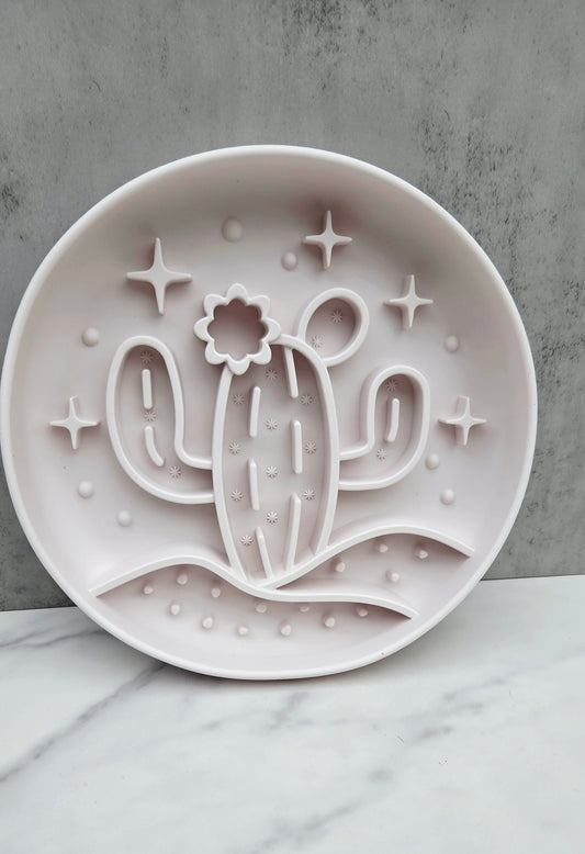 Cactus Calm Slow Feeder – Blush Beige