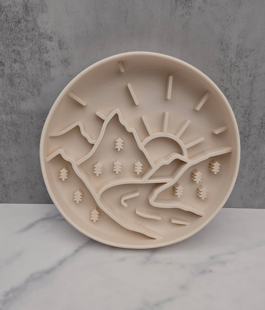 Mountain View Slow Feeder - Neutral Sand