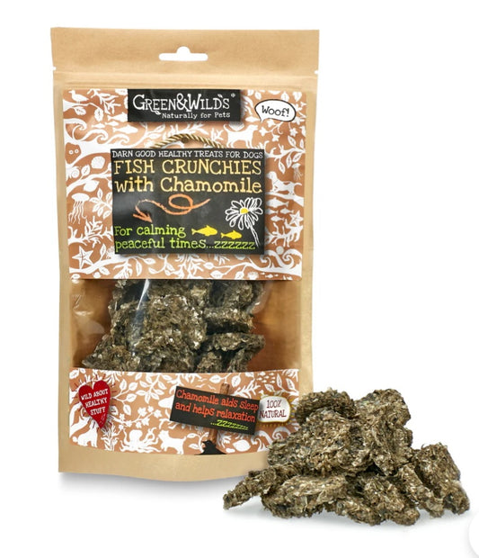 Fish Crunchies with Chamomile