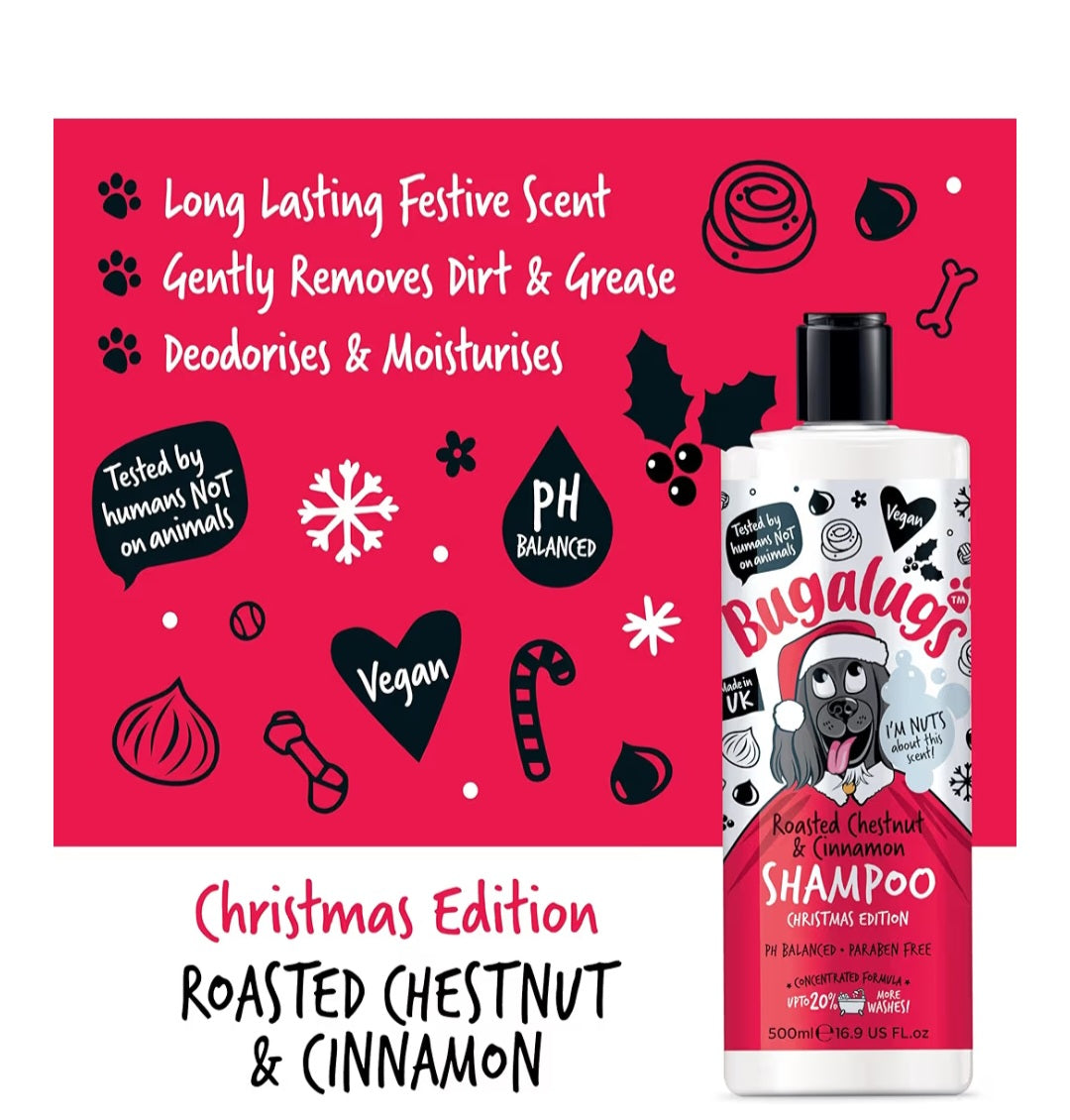 Bugalugs Roasted Chestnut & Cinnamon Shampoo 500ml