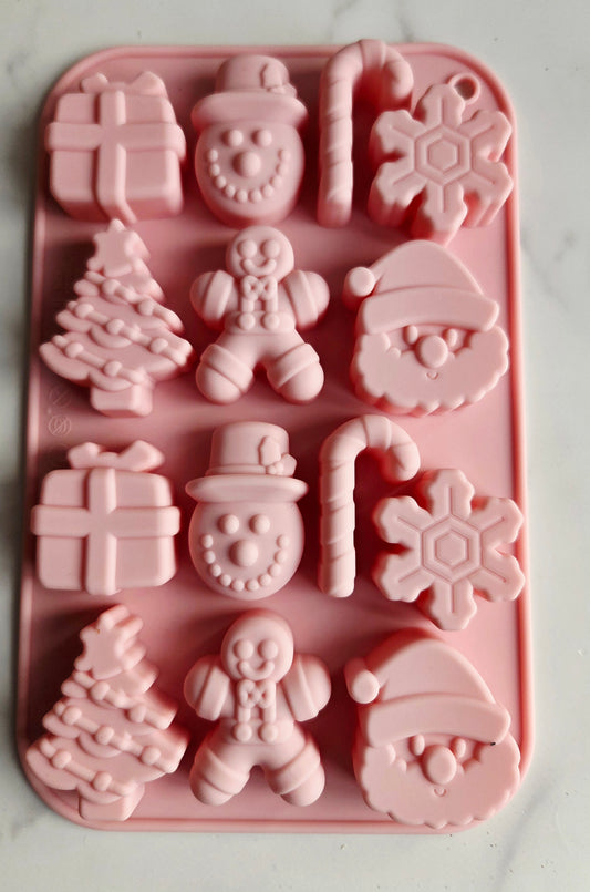 Silicone Dog Christmas Mold